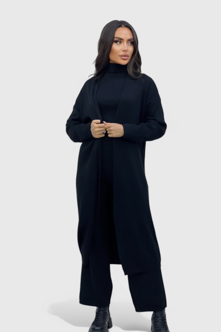 Mahalia Knitted Three-Piece Set