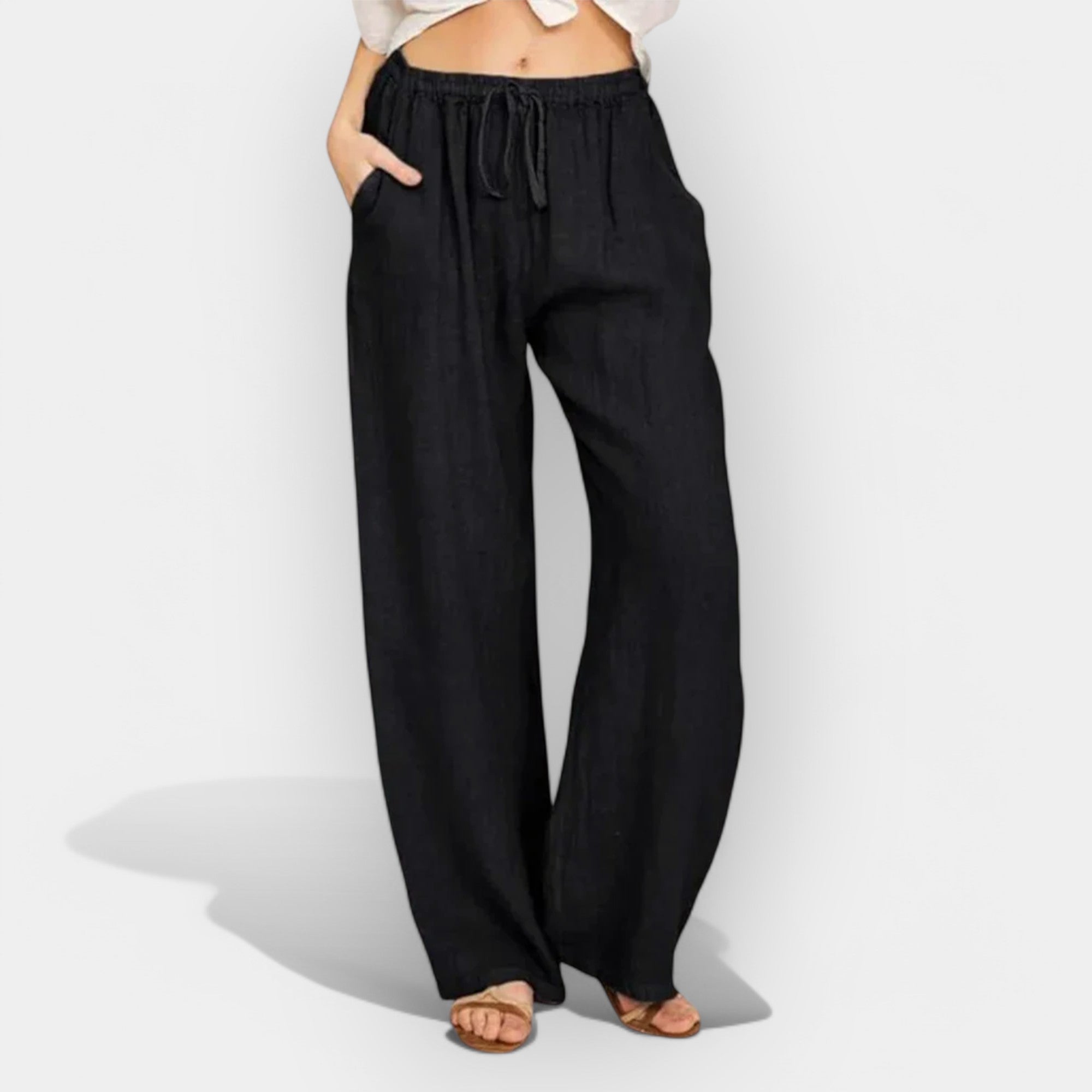Summer Linen Pants Airy