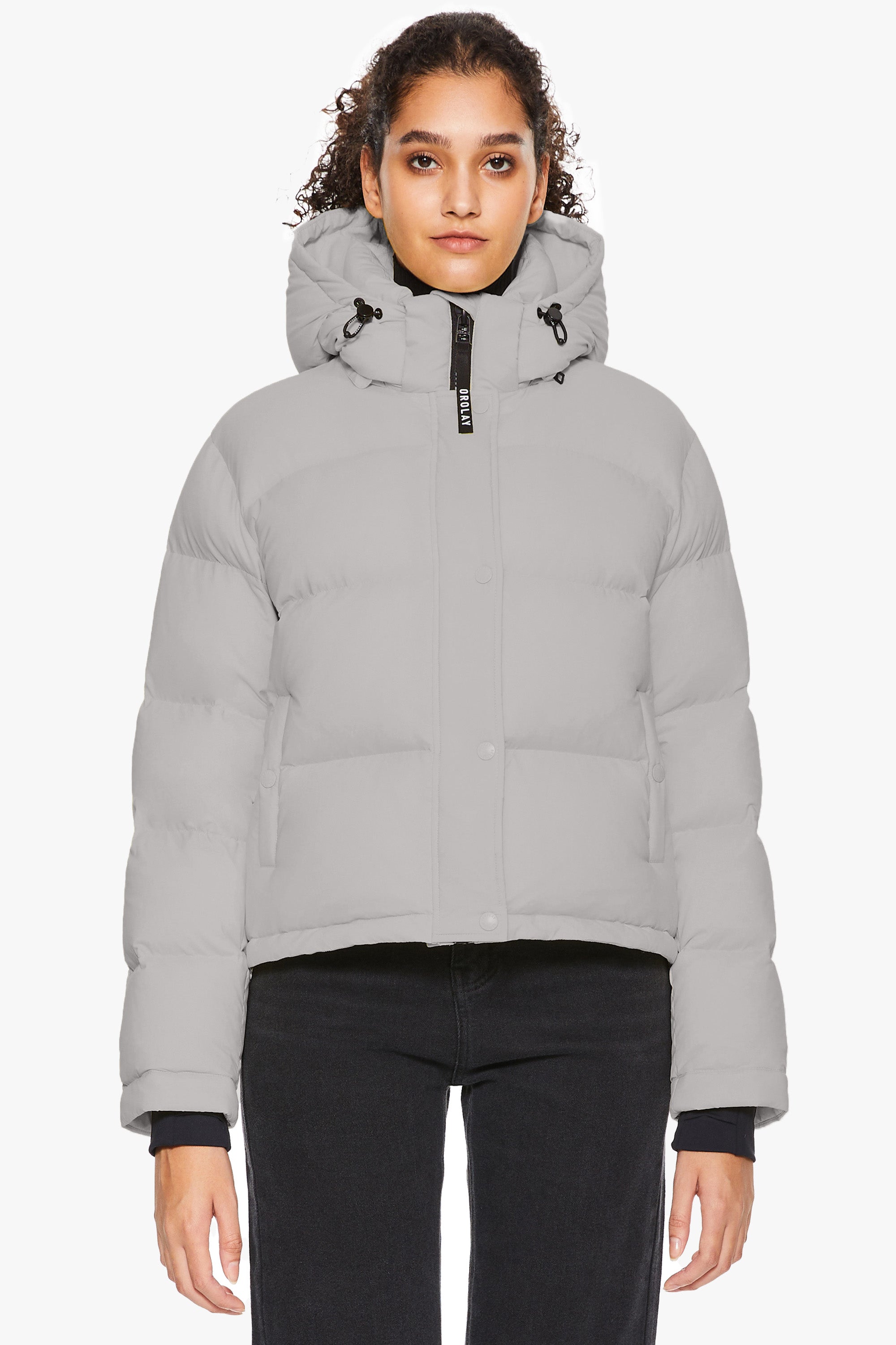 Beth - Aurora Cropped Thermal Down Puffer Jacket