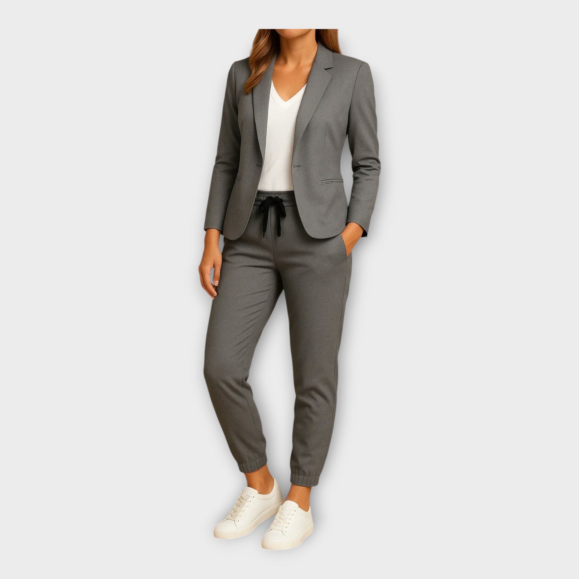 Women's Suit with Jacket and Jogger Pants
