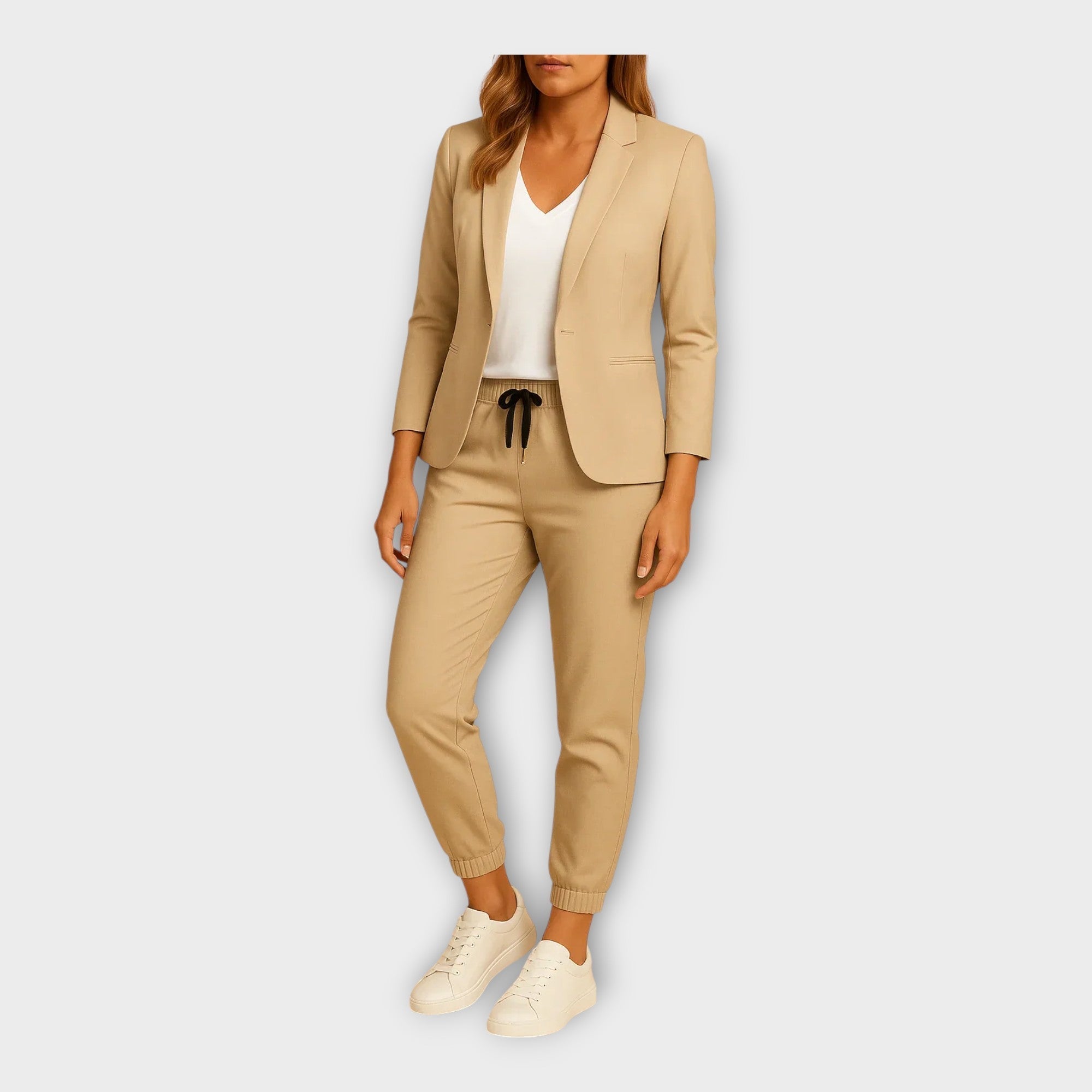 Women's Suit with Jacket and Jogger Pants