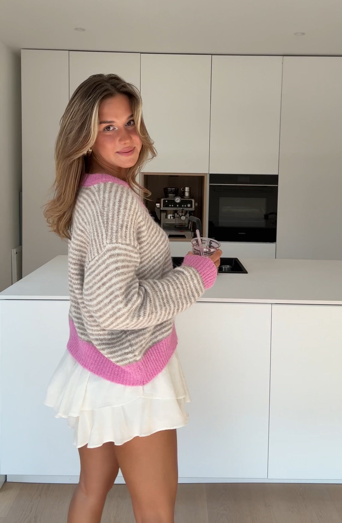 Soft striped sweater