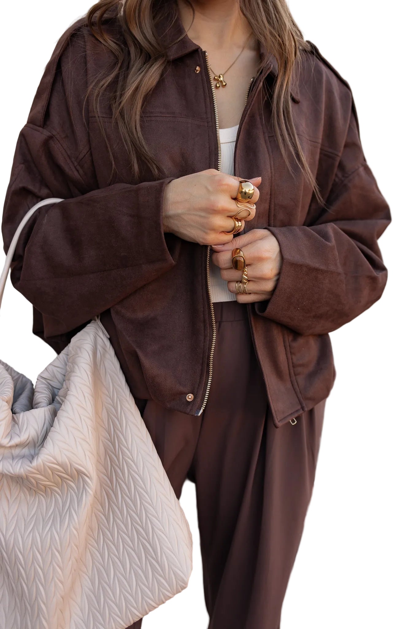 Millie | Simply Chic Luxe Suede Jacket