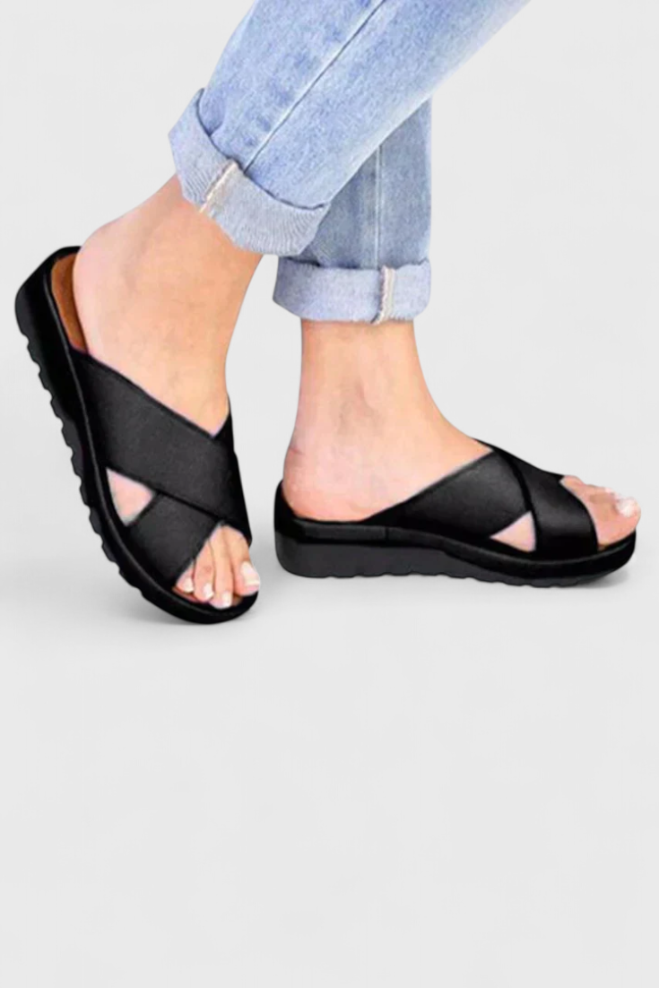 Annelym Orthopedic Wedge sandals for outdoors