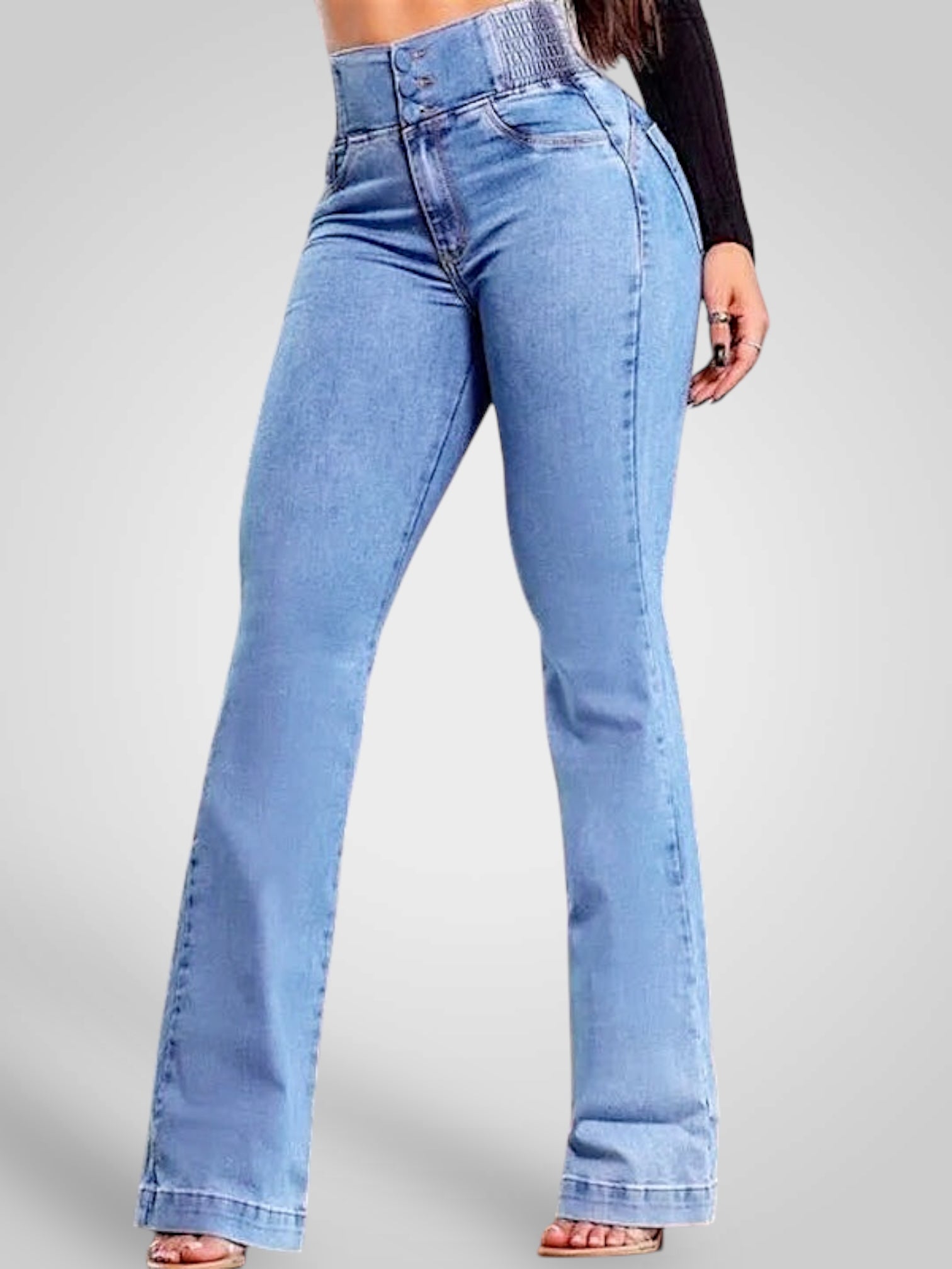 Lovi | High Waist Stretch Flare Jeans