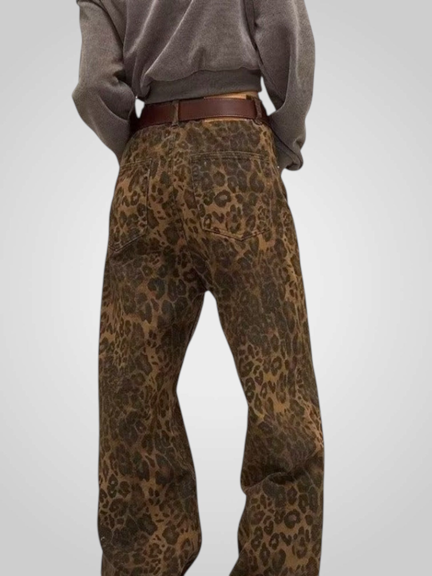 Leoni | Women's Leopard Print Pants