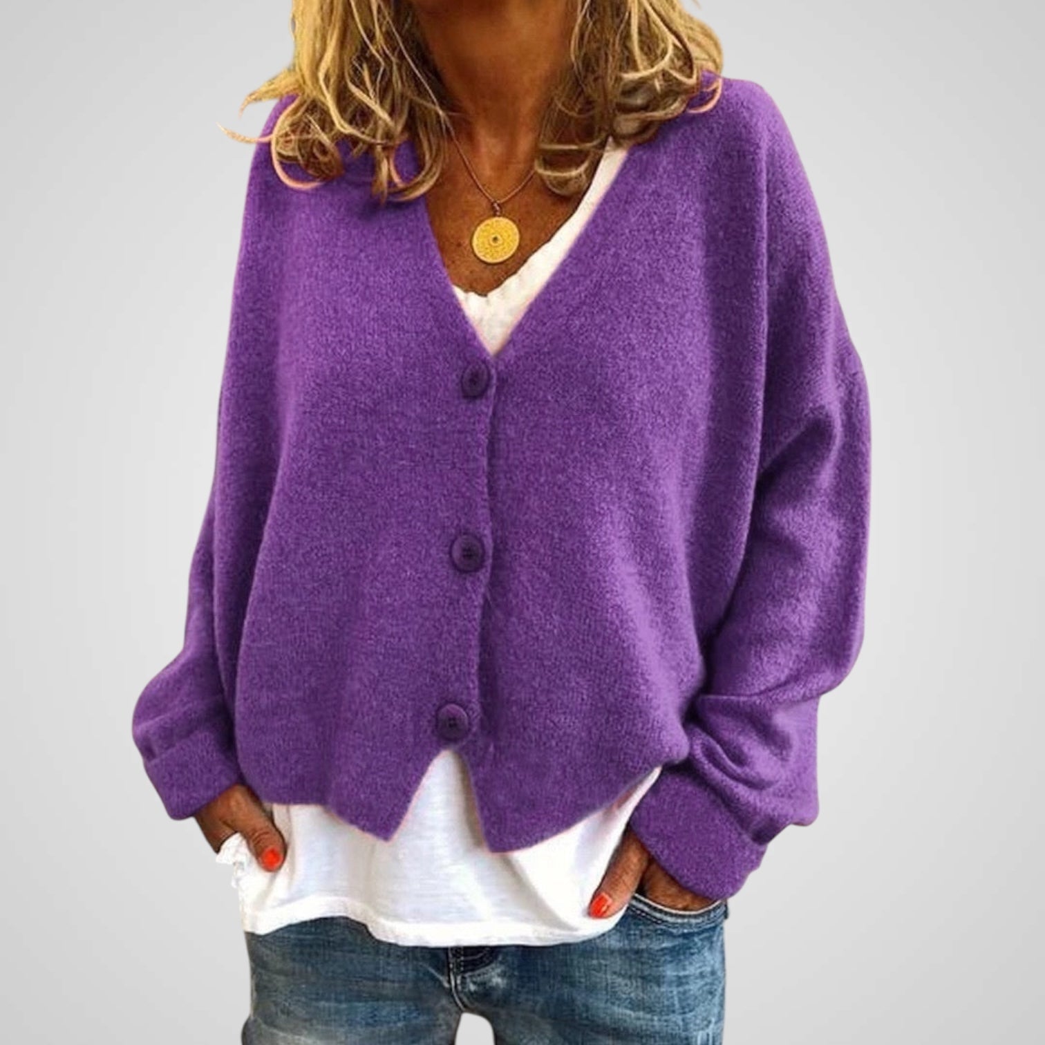 Hope | Women's Cardigan – Soft Knit – Comfortable Fit
