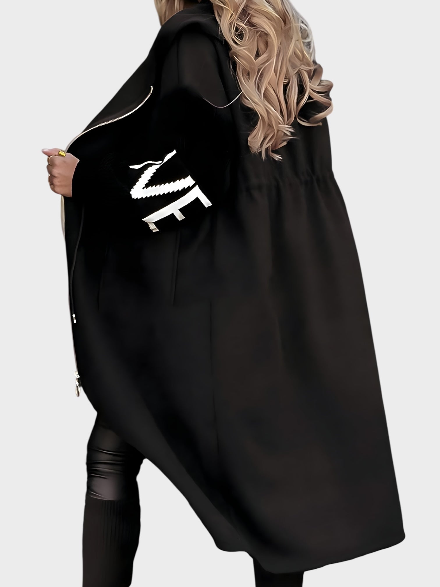 Rosana | Elegant Hooded Cardigan