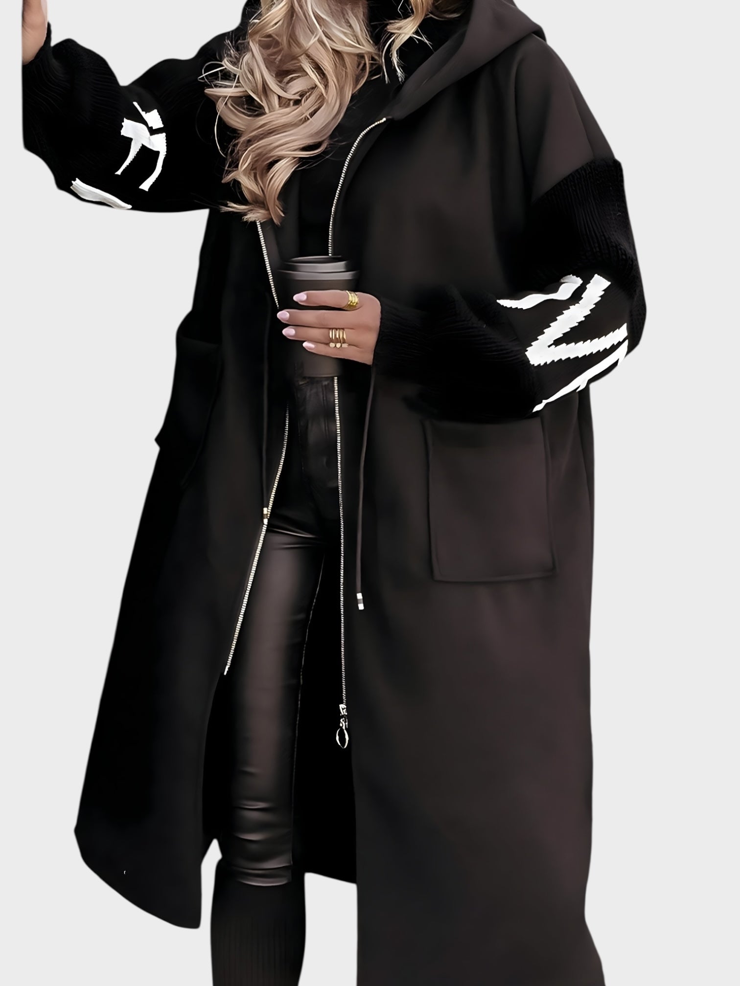 Rosana | Elegant Hooded Cardigan