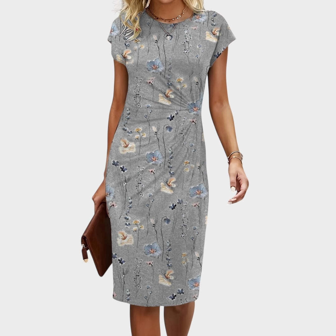 Madi | Flattering dress with crisscross design