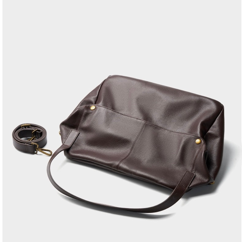 Adriani | Retro genuine leather soft minimalist bag for everyday use