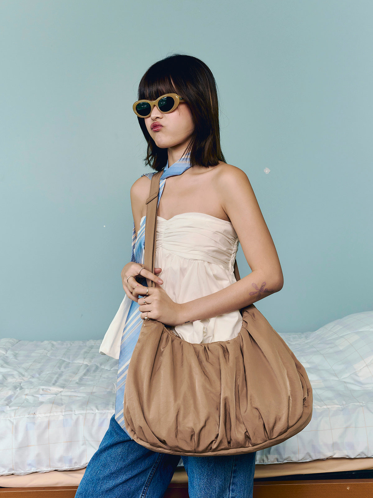 Gianna | Large croissant bag