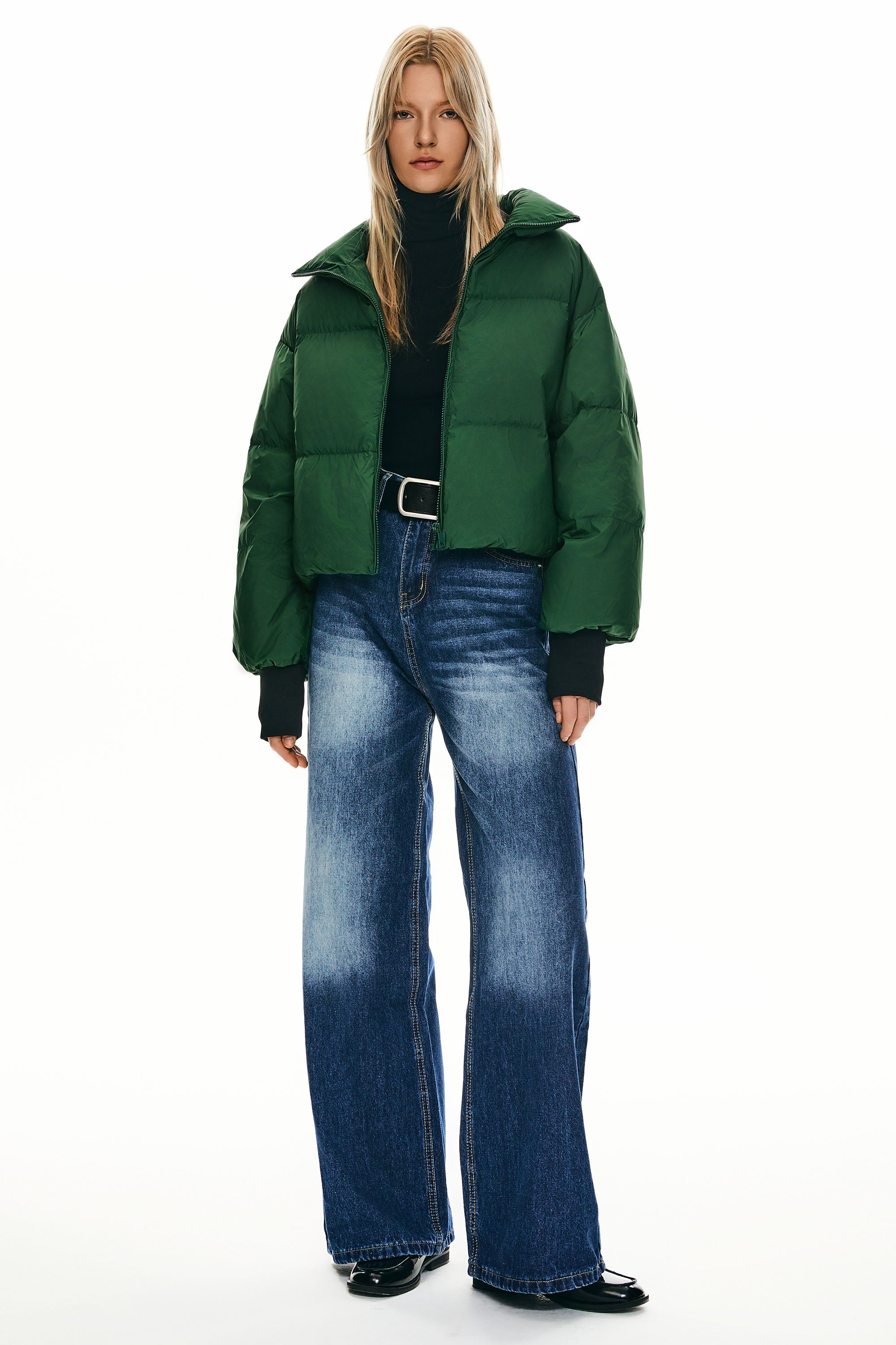 Dela |Classics Short Oversized Down Coat