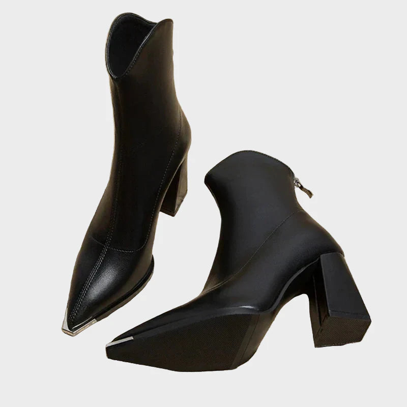 SIERRA | LEATHER BOOTS WITH DOT