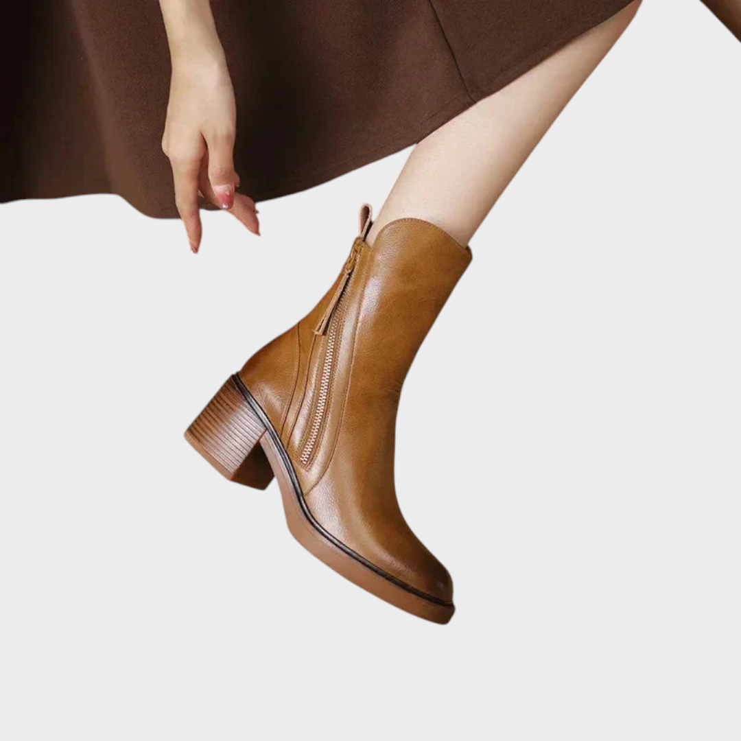 Angie | Salerno Platform Ankle Boots