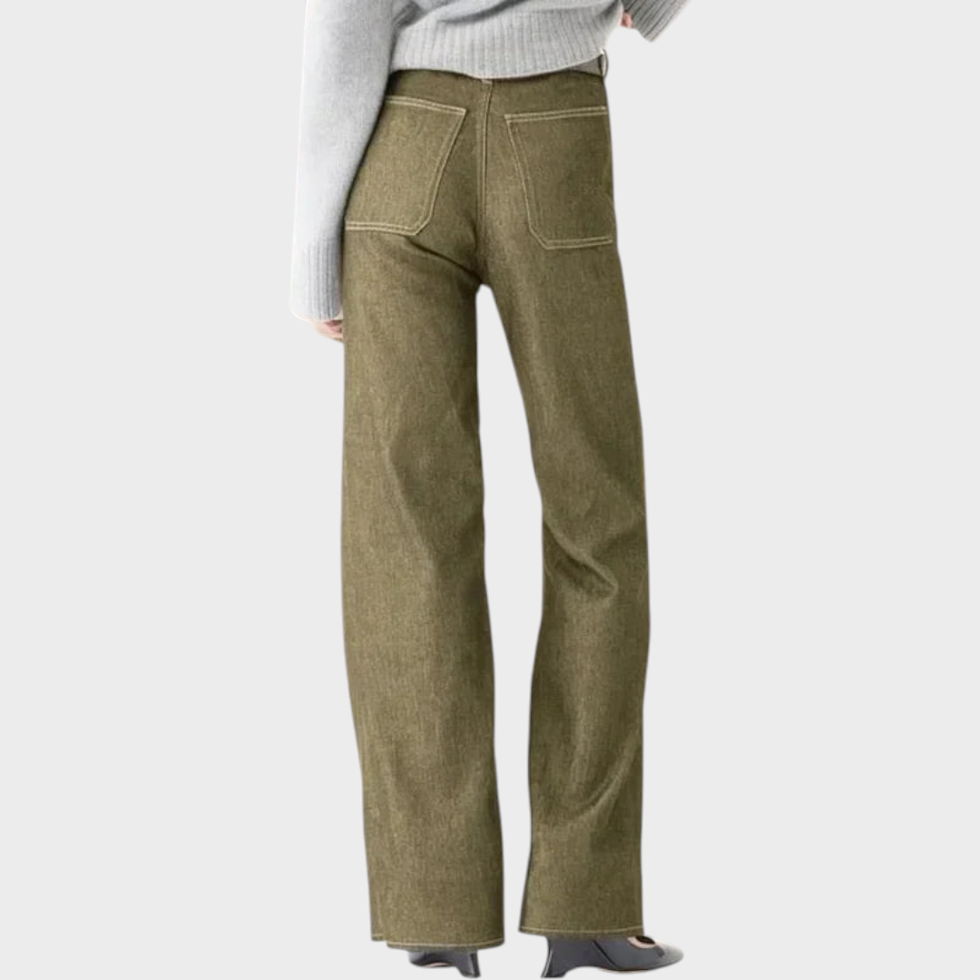 Jhana | Denim Capri Pants