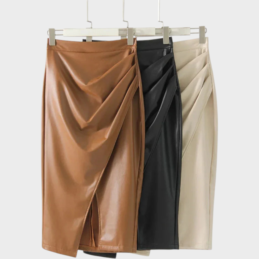 Kaylee | Leather Skirt