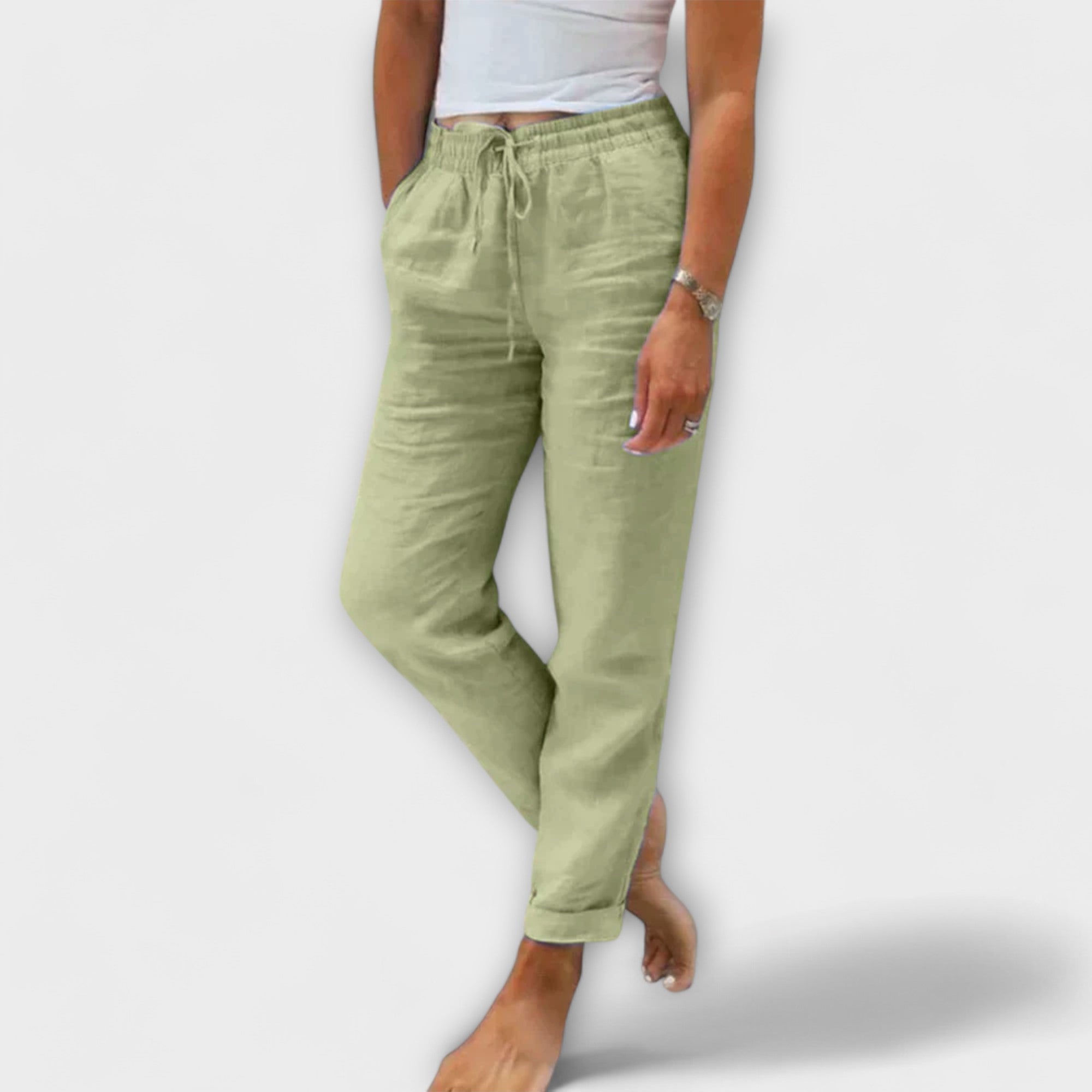 Stacey - Lightweight linen pants