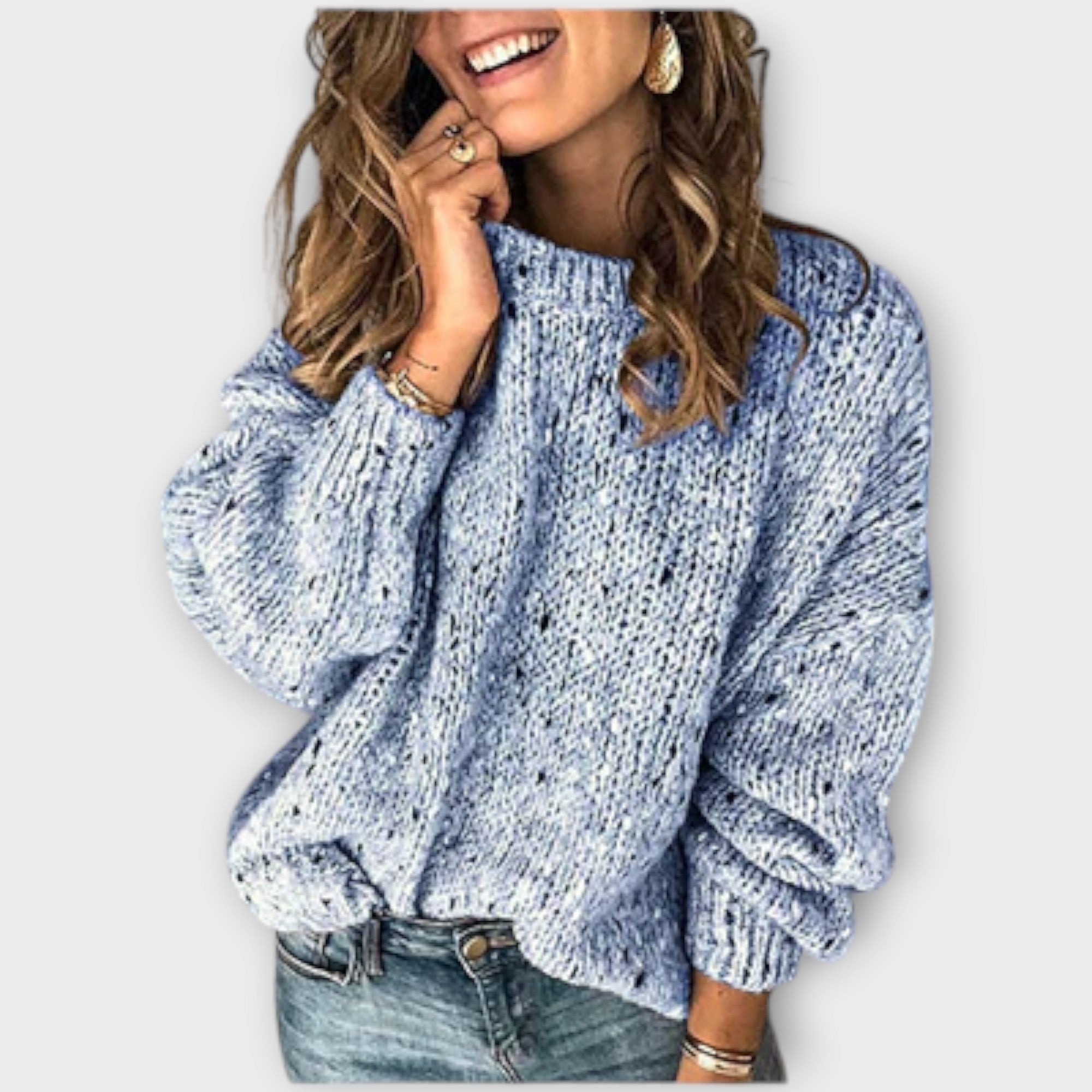 Eileen - Retro and cozy knitted sweater