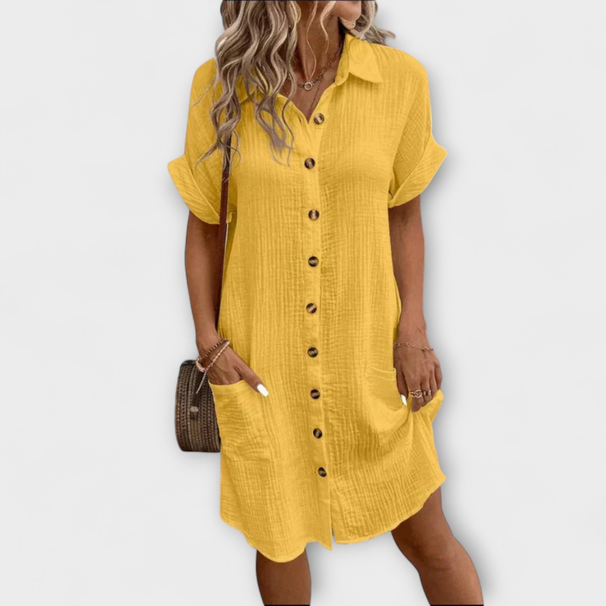 Aria — Classic Polo Casual Dress
