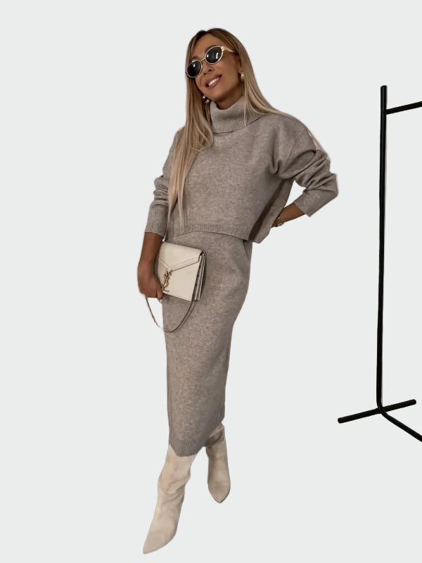 Dress and Zhivago Sweater Set