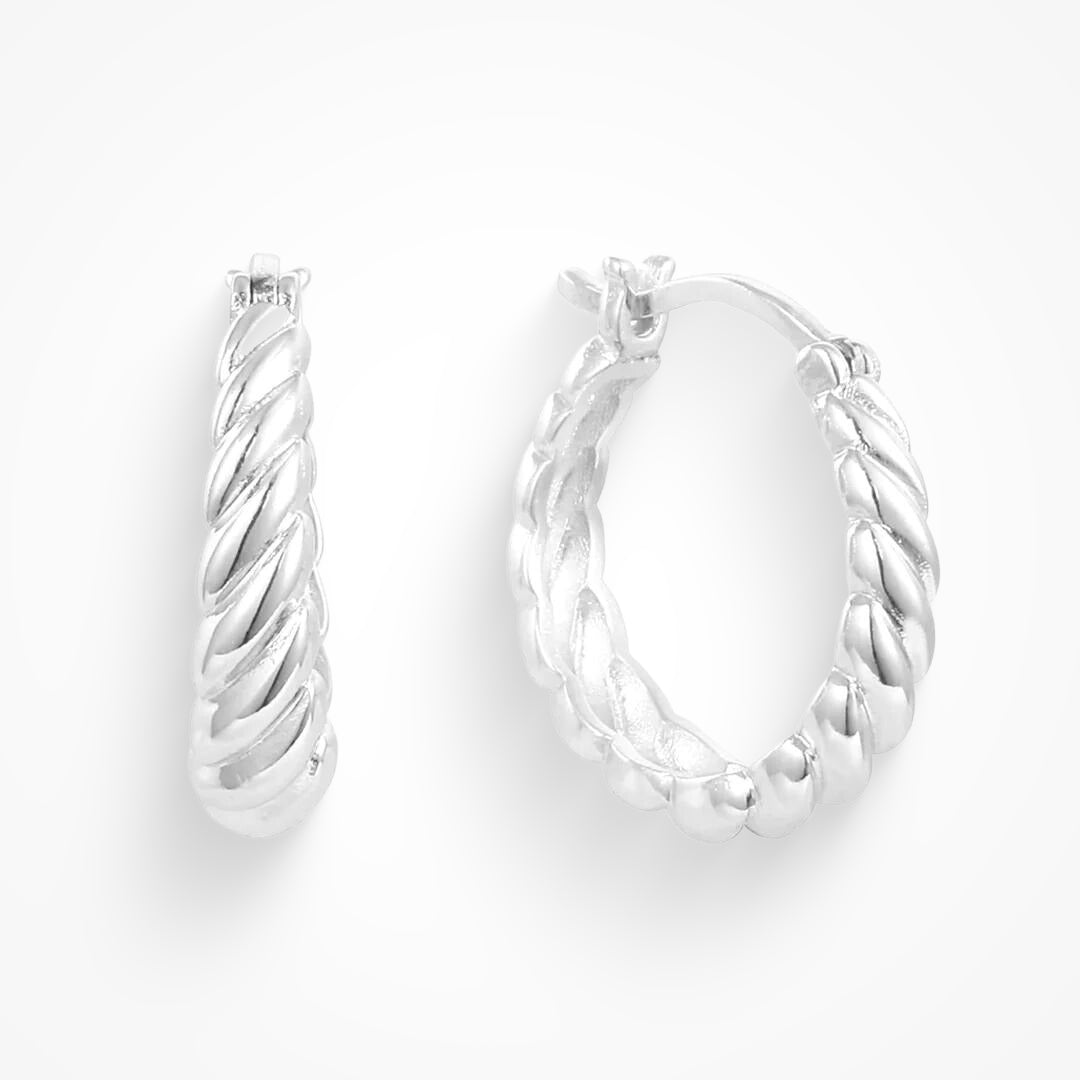Twisted Earrings with Twist Style
