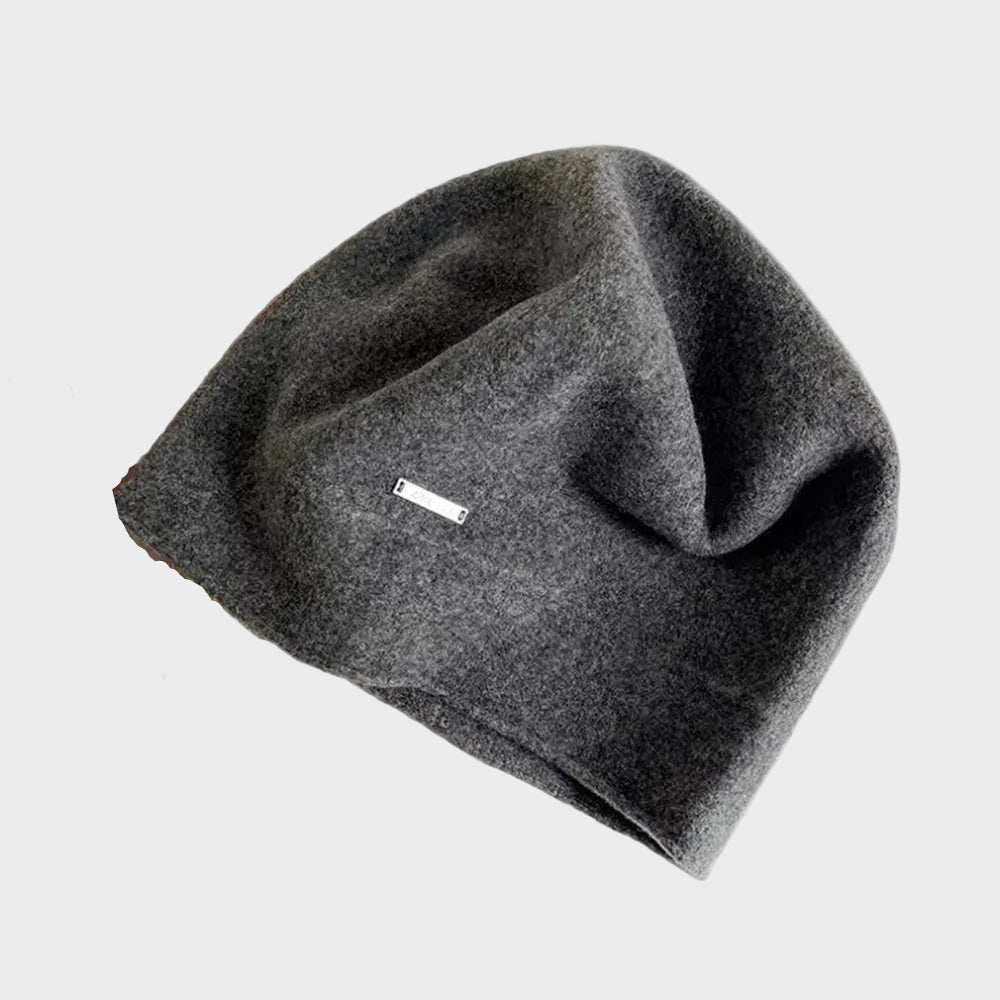 Suz - Soft cashmere blend beanie in a relaxed fit