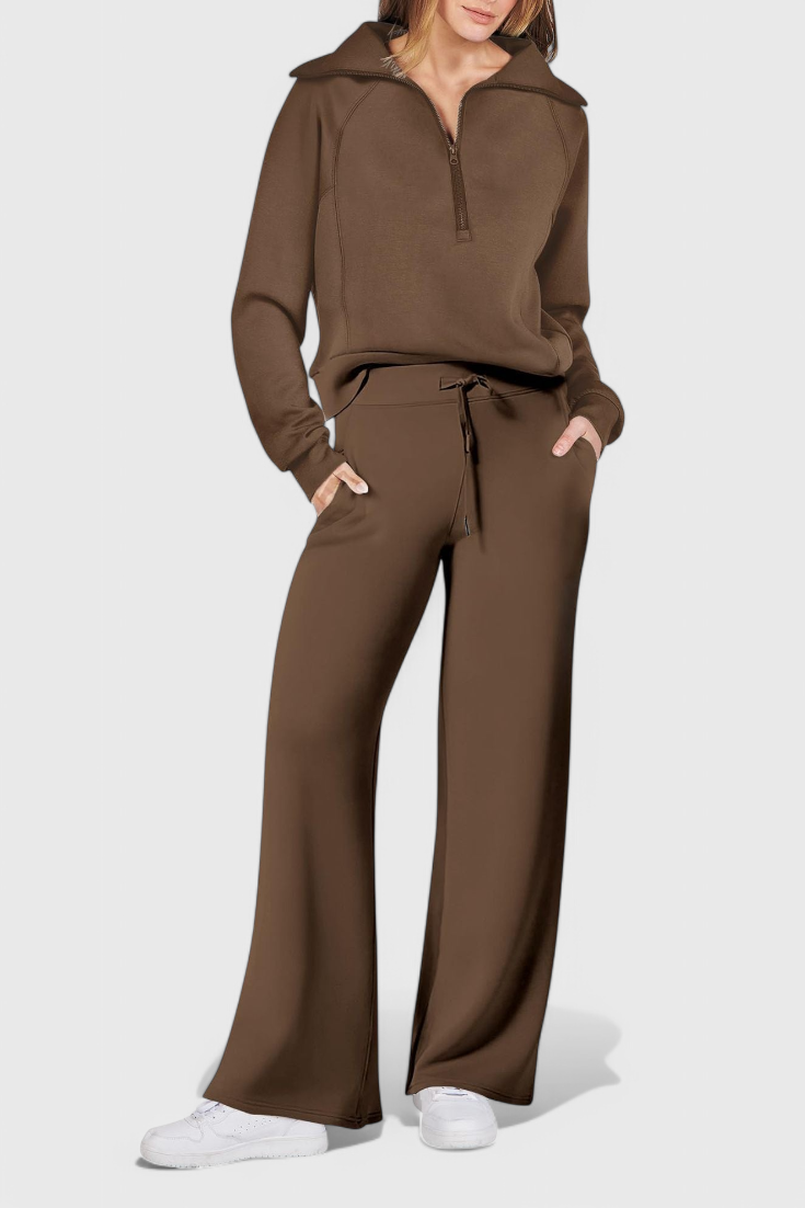 Berken Two-Piece Long Sleeve Lounge Set