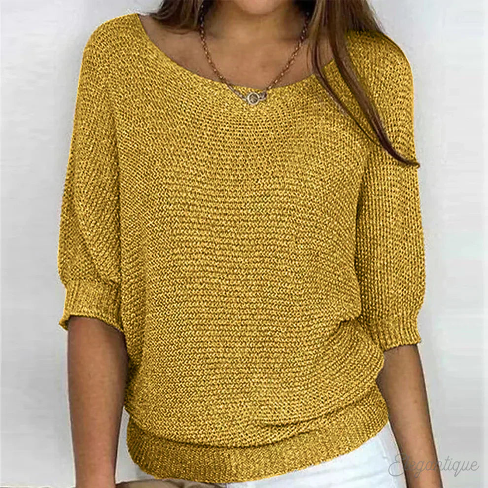 Eunice™ | Comfortable Knitted Blouse