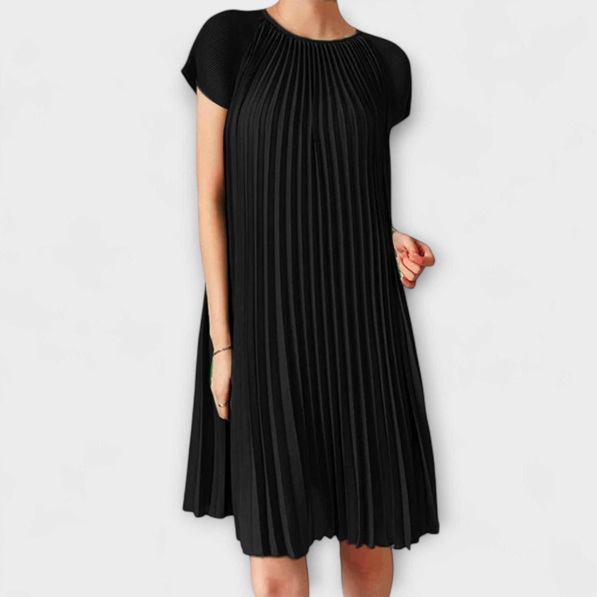 Elegant Pleated Dress